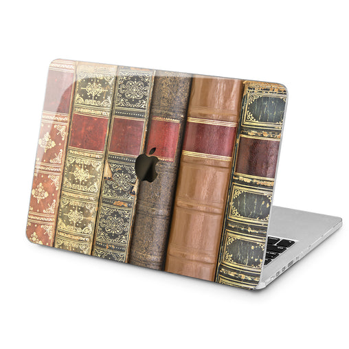 Lex Altern Old Bookshelf Case for your Laptop Apple Macbook.