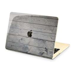 Lex Altern Hard Plastic MacBook Case Old Planks Style