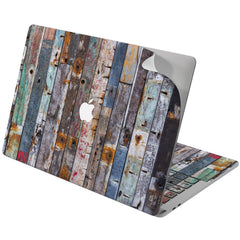 Lex Altern Vinyl MacBook Skin Rustic Wood