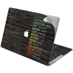 Lex Altern Vinyl MacBook Skin Inspirational Print