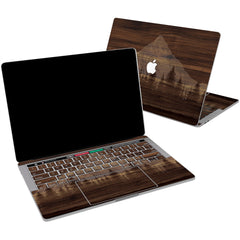 Lex Altern Vinyl MacBook Skin Wooden Mountain  for your Laptop Apple Macbook.