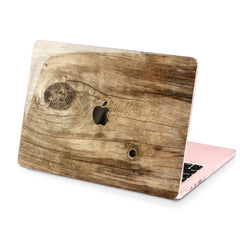 Lex Altern Hard Plastic MacBook Case Pine Board Design