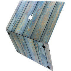 Lex Altern Vinyl MacBook Skin Blue Planks