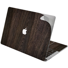 Lex Altern Vinyl MacBook Skin Dark Wood