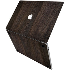 Lex Altern Vinyl MacBook Skin Dark Wood
