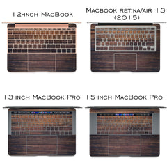 Lex Altern Vinyl MacBook Skin Natural Wood