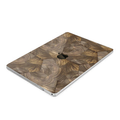 Lex Altern Hard Plastic MacBook Case Wooden Tile Art