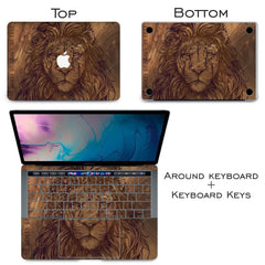 Lex Altern Vinyl MacBook Skin Craved Lion
