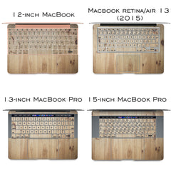 Lex Altern Vinyl MacBook Skin Wood Pattern