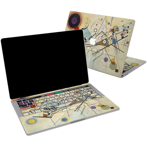 Lex Altern Vinyl MacBook Skin Kandinsky Art for your Laptop Apple Macbook.