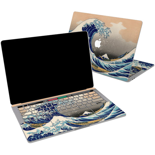 Lex Altern Vinyl MacBook Skin The Great Wave off Kanagawa for your Laptop Apple Macbook.