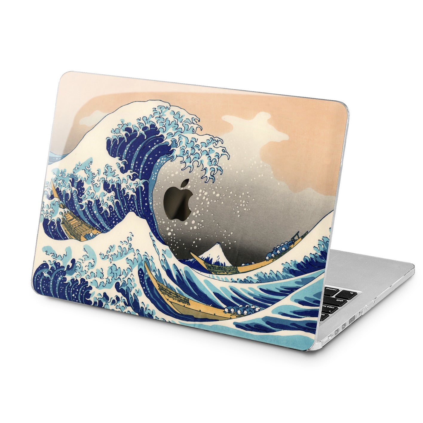 Lex Altern Great Wave Kanagawa Case for your Laptop Apple Macbook.