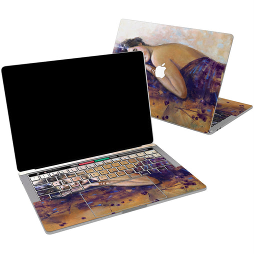 Lex Altern Vinyl MacBook Skin Sleeping Girl for your Laptop Apple Macbook.