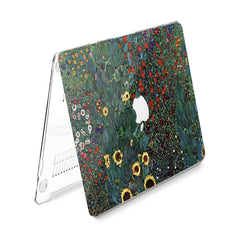 Lex Altern Hard Plastic MacBook Case Farm Garden Sunflowers