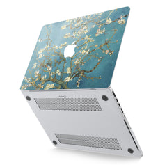 Lex Altern Hard Plastic MacBook Case Almond Tree Blossom