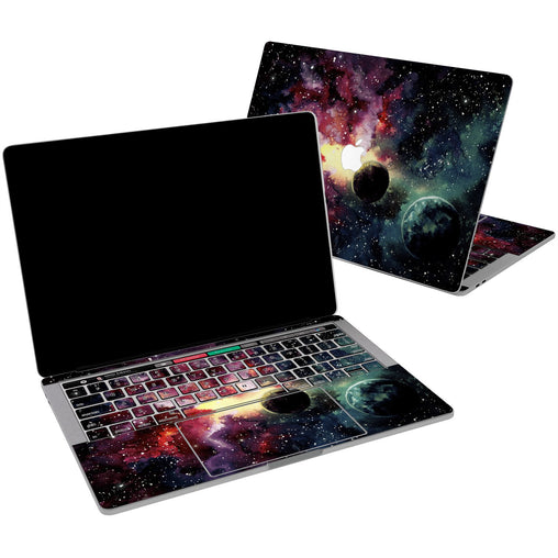 Lex Altern Vinyl MacBook Skin Watercolor Galaxy for your Laptop Apple Macbook.