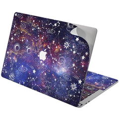 Lex Altern Vinyl MacBook Skin Purple Constellation