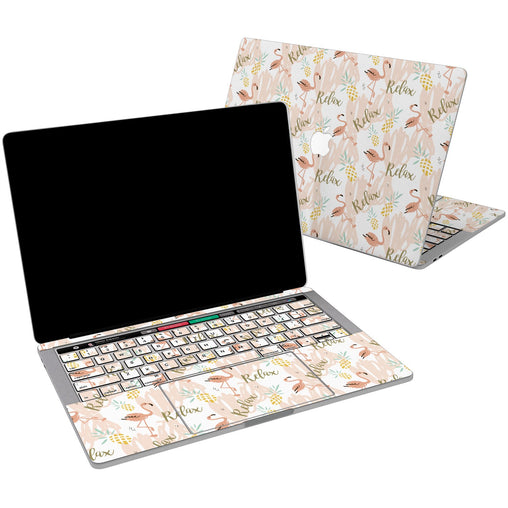 Lex Altern Vinyl MacBook Skin Flamingo Pattern for your Laptop Apple Macbook.