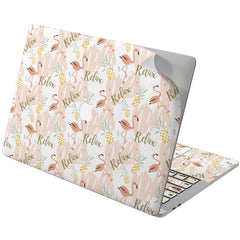 Lex Altern Vinyl MacBook Skin Flamingo Pattern