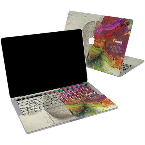 Lex Altern Vinyl MacBook Skin Left and Right for your Laptop Apple Macbook.