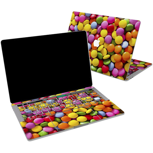 Lex Altern Vinyl MacBook Skin M&M's Candy for your Laptop Apple Macbook.