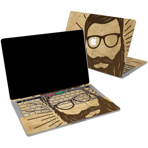 Lex Altern Vinyl MacBook Skin Beard Man for your Laptop Apple Macbook.