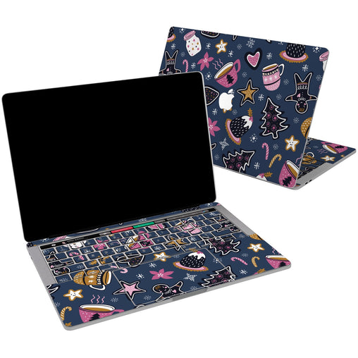 Lex Altern Vinyl MacBook Skin Christmas Pattern for your Laptop Apple Macbook.