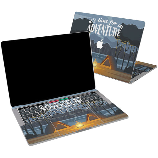 Lex Altern Vinyl MacBook Skin Adventure Camp for your Laptop Apple Macbook.