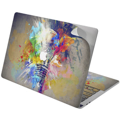 Lex Altern Vinyl MacBook Skin Colorful Bulb