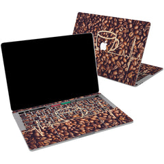 Lex Altern Vinyl MacBook Skin Coffee Pattern for your Laptop Apple Macbook.