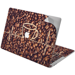 Lex Altern Vinyl MacBook Skin Coffee Pattern