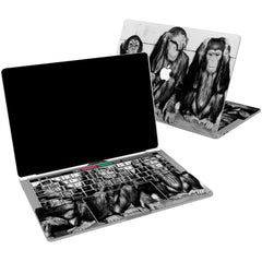 Lex Altern Vinyl MacBook Skin Three Wise Monkeys for your Laptop Apple Macbook.