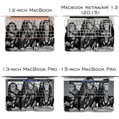 Lex Altern Vinyl MacBook Skin Three Wise Monkeys
