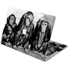 Lex Altern Vinyl MacBook Skin Three Wise Monkeys