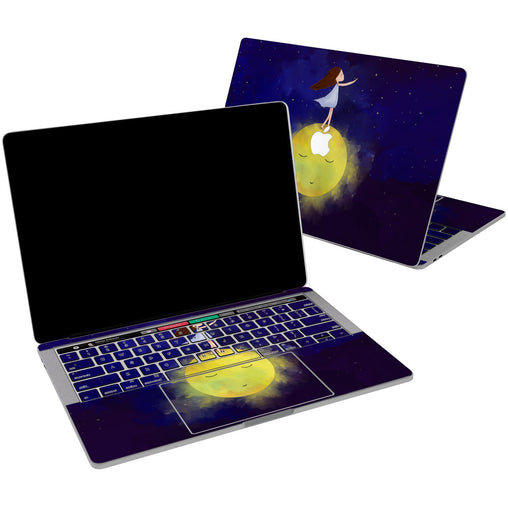 Lex Altern Vinyl MacBook Skin Cute Moon for your Laptop Apple Macbook.