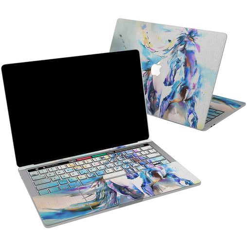 Lex Altern Vinyl MacBook Skin Horse Watercolor for your Laptop Apple Macbook.