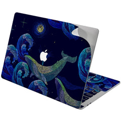 Lex Altern Vinyl MacBook Skin Painted Whale