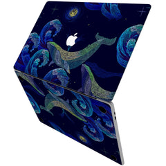 Lex Altern Vinyl MacBook Skin Painted Whale