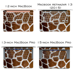 Lex Altern Vinyl MacBook Skin Giraffe Print