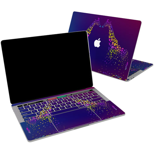 Lex Altern Vinyl MacBook Skin Abstract Giraffes for your Laptop Apple Macbook.