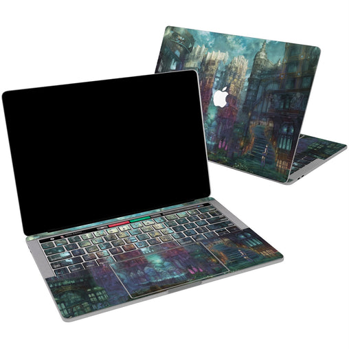 Lex Altern Vinyl MacBook Skin Fairytale Castle   for your Laptop Apple Macbook.