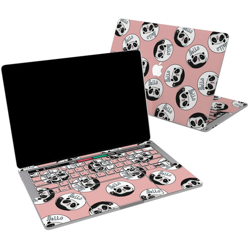 Lex Altern Vinyl MacBook Skin Cute Panda  for your Laptop Apple Macbook.