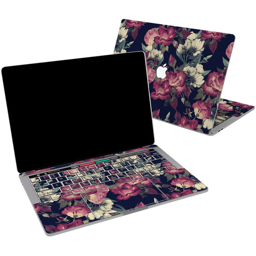 Lex Altern Vinyl MacBook Skin Vintage Roses for your Laptop Apple Macbook.