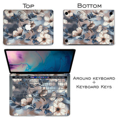 Lex Altern Vinyl MacBook Skin Watercolor Bloom