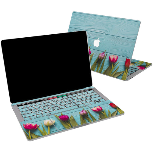 Lex Altern Vinyl MacBook Skin Tulip Design for your Laptop Apple Macbook.