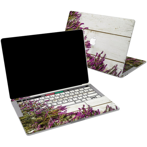Lex Altern Vinyl MacBook Skin Lavender Print for your Laptop Apple Macbook.