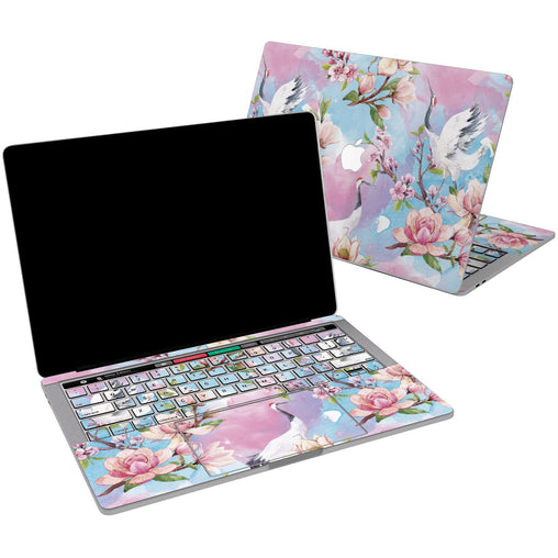 Lex Altern Vinyl MacBook Skin Magnolia Blossom for your Laptop Apple Macbook.