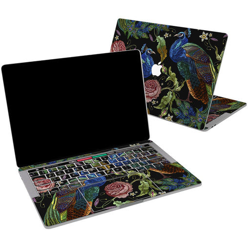 Lex Altern Vinyl MacBook Skin Floral Peacock  for your Laptop Apple Macbook.