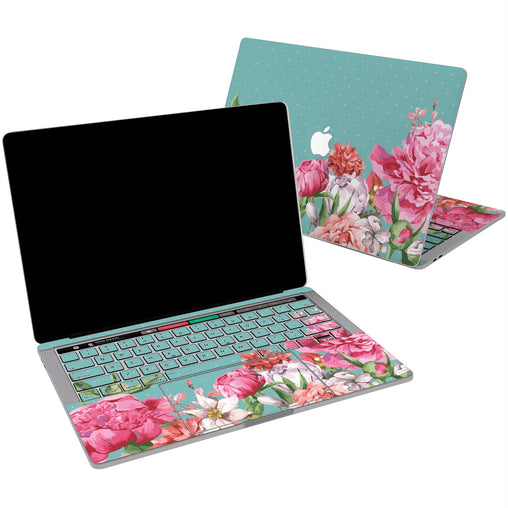 Lex Altern Vinyl MacBook Skin Cute Roses for your Laptop Apple Macbook.