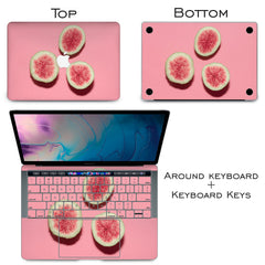 Lex Altern Vinyl MacBook Skin Pink Figs